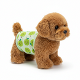 Apple print dog diaper