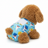 Baby shark print dog diaper