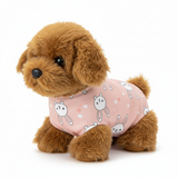 Bunny ears print dog diaper