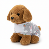 Bunny face print dog diaper