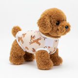 Deer print dog diaper