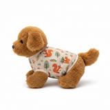 Forest animals print dog diaper