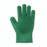 Green Pet Grooming Glove