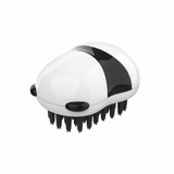 Pet bath brush angled view