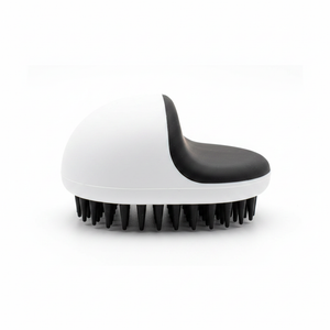 Pet bath brush side view