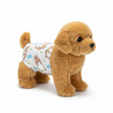 Rabbit print dog diaper