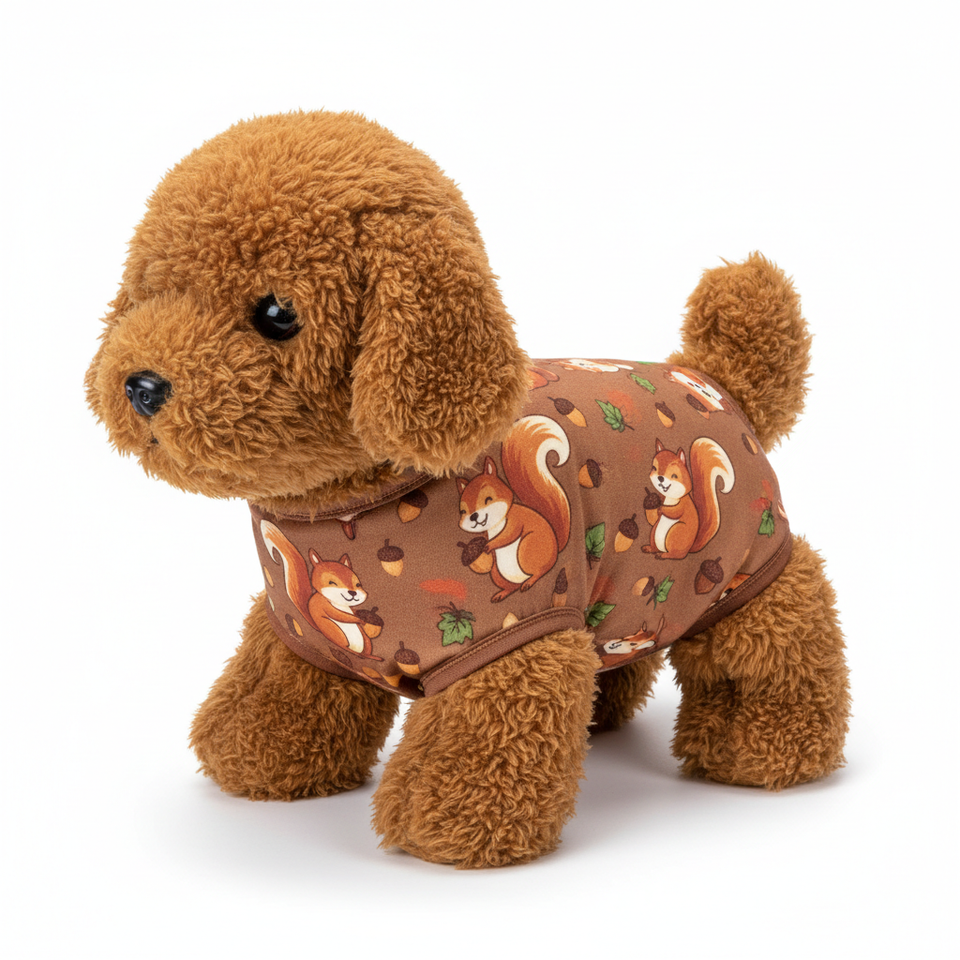 Squirrel print dog diaper